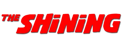 Logo for the movie-The Shining.