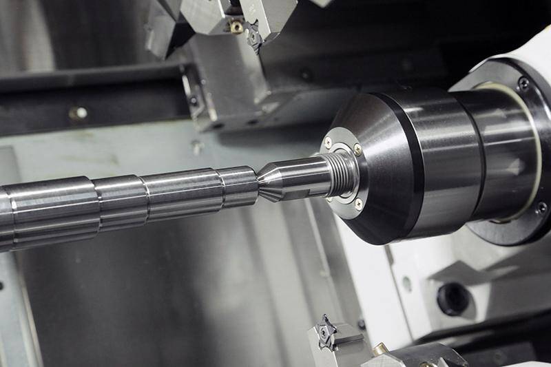 CNC machine's precision results.