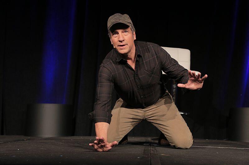 MIke Rowe tells his sewer story.