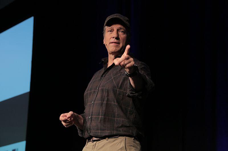 MIke Rowe points.
