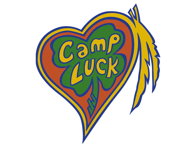 Camp Luck logo.