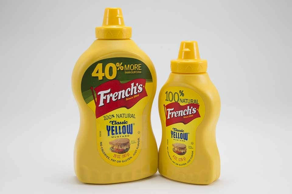 Product shot of French's mustard.